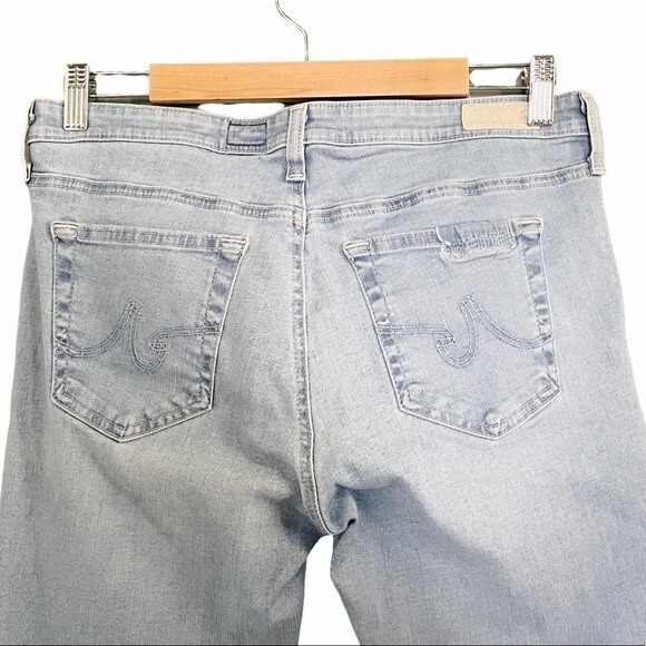 AG Adriano Goldschmied Jeans The Legging Ankle Light Wash Patches Size 31 | 12 - Picture 4 of 13